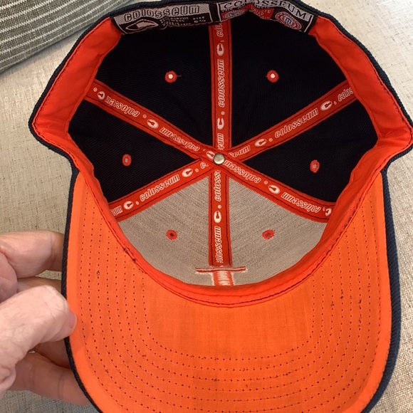 Colosseum Illinois Fighting Illini Blue Reflex Stretch Fit Hat - Picture 4 of 5